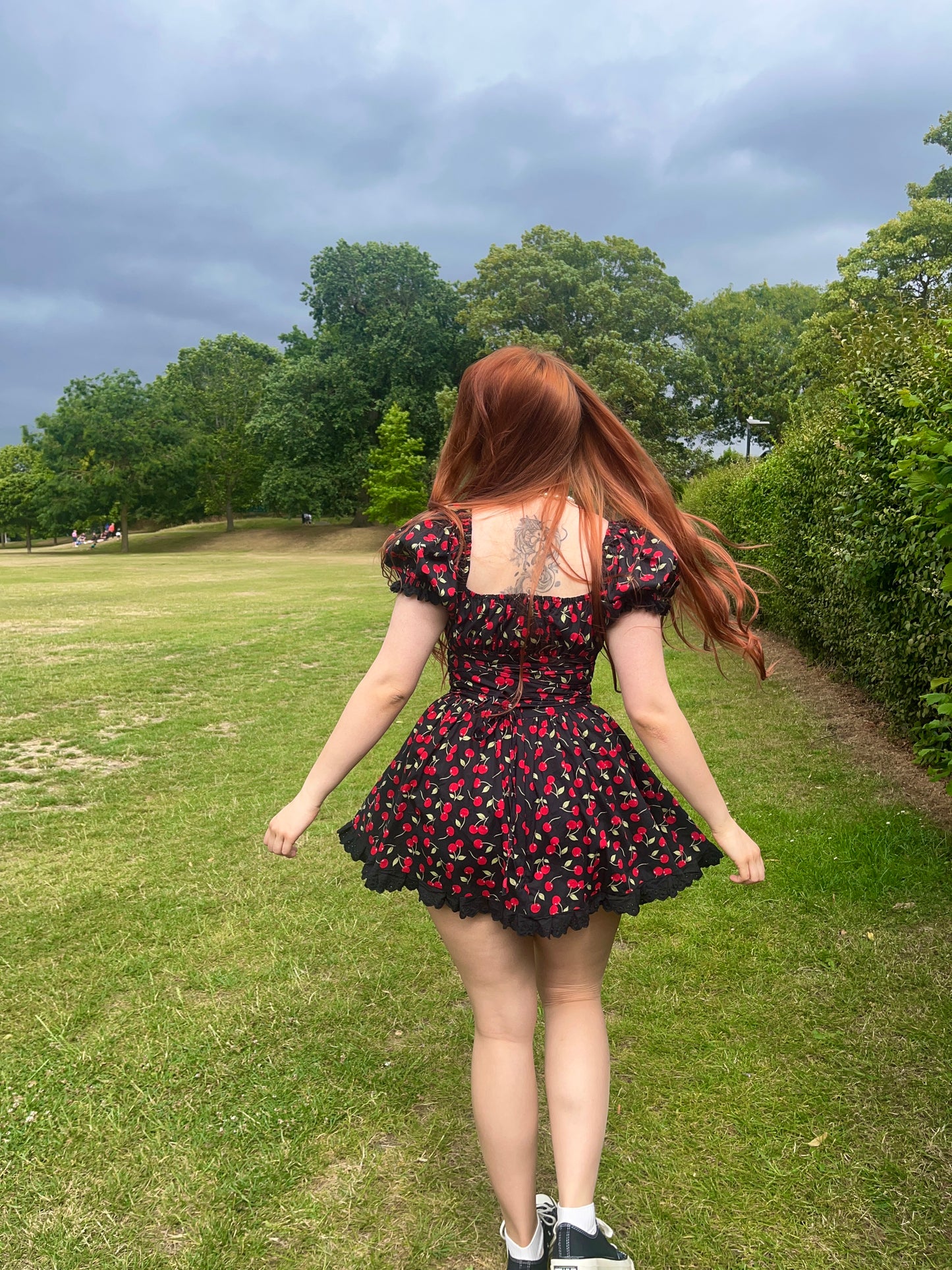 Alice Dress in Printed Cotton