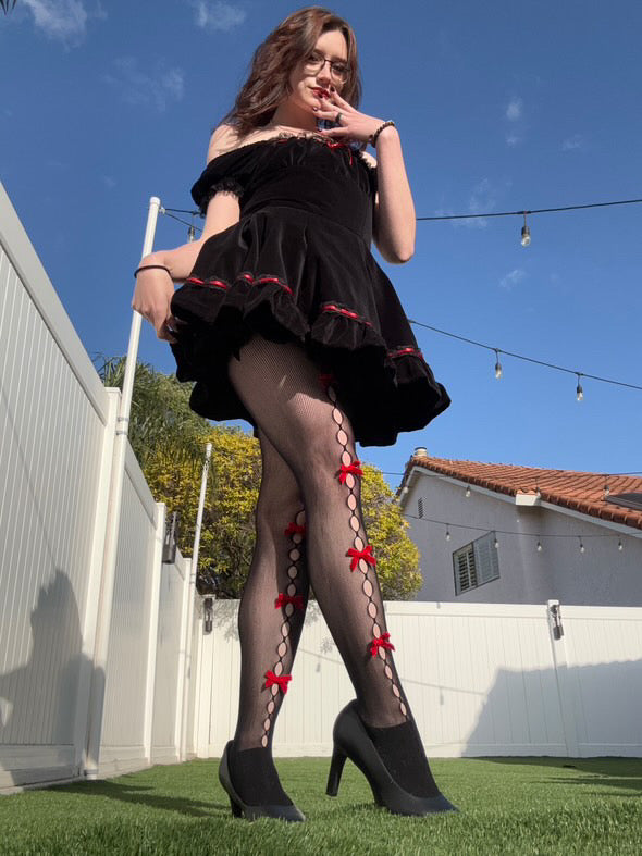 Amelie Dress in Velvet