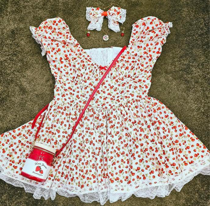 Alice Dress in Printed Cotton