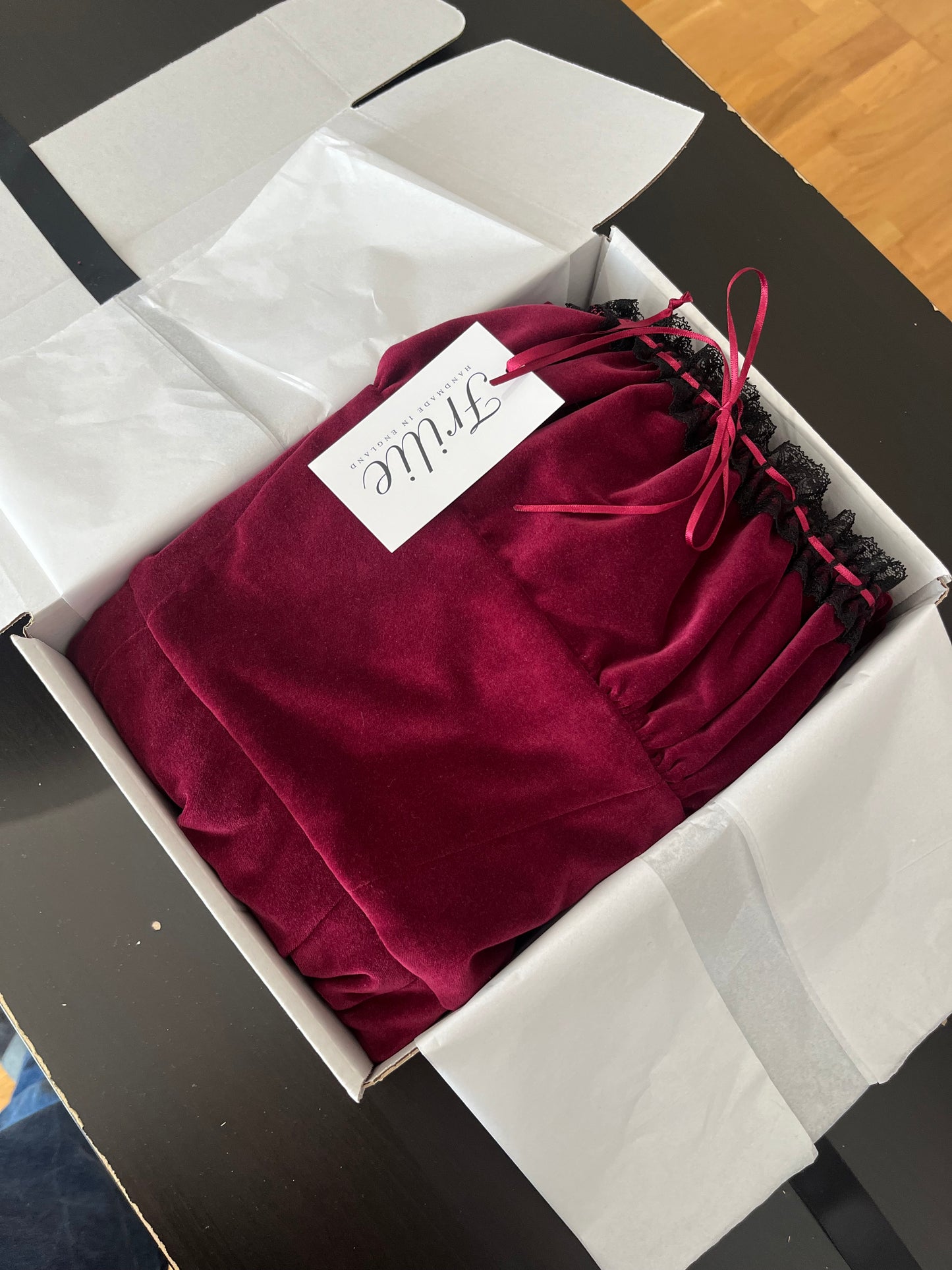Amelie Dress in Cotton Velvet