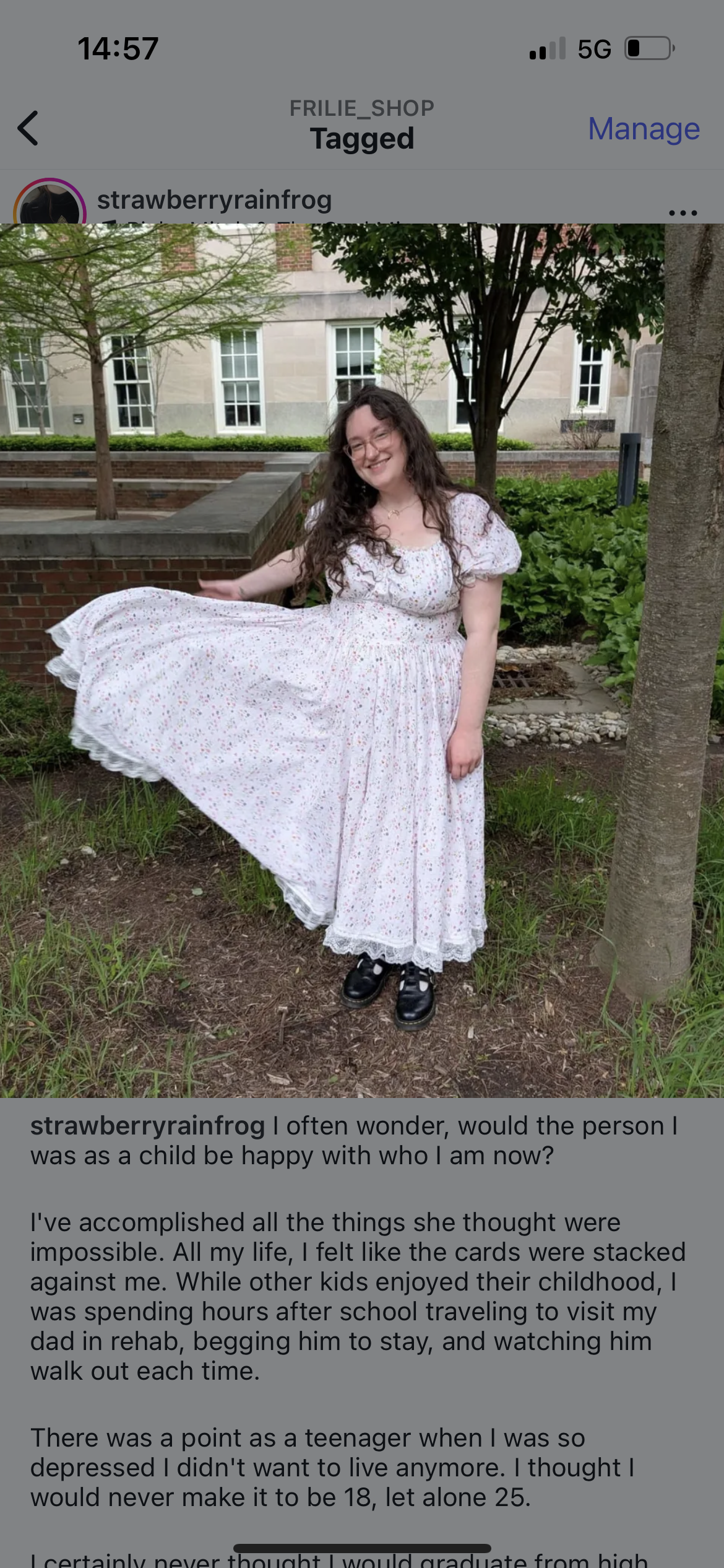 Alice Dress in Dot Cotton