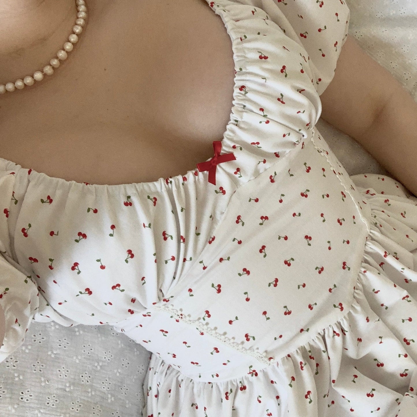 Alice Dress in Printed Cotton