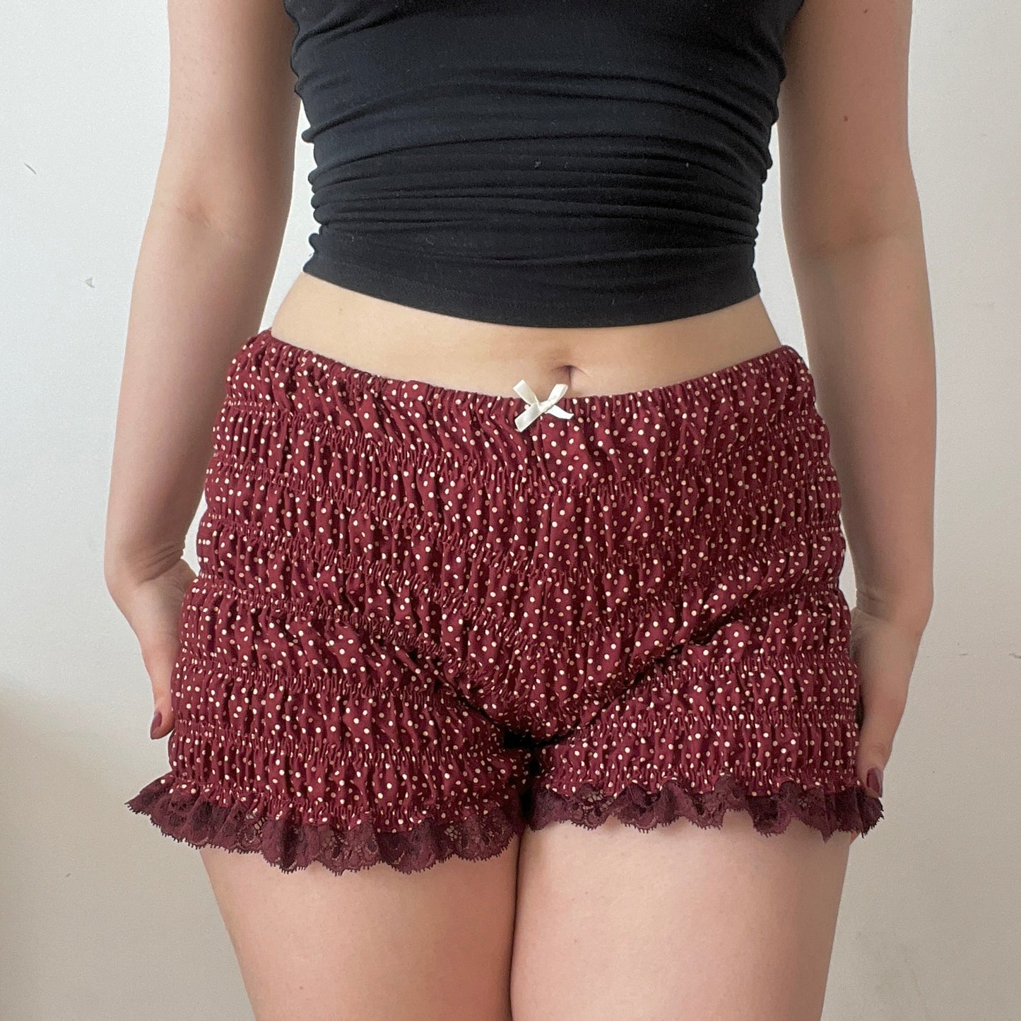 Polka Dot Cotton Shorts (XL/2XL)