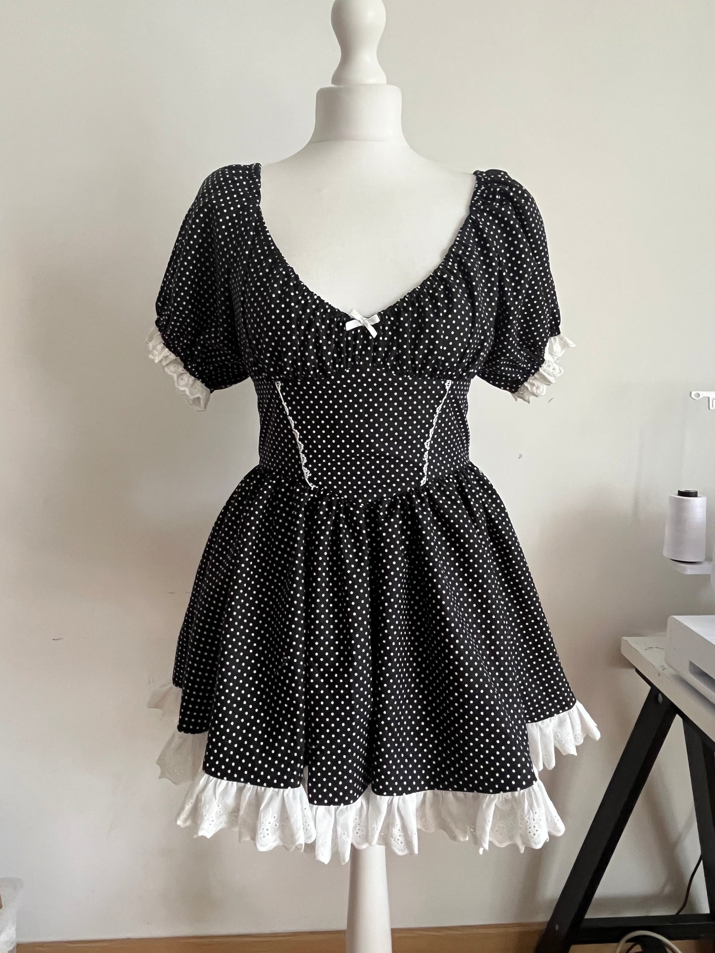 Alice Dress in Polka Dot Cotton [Preorder]