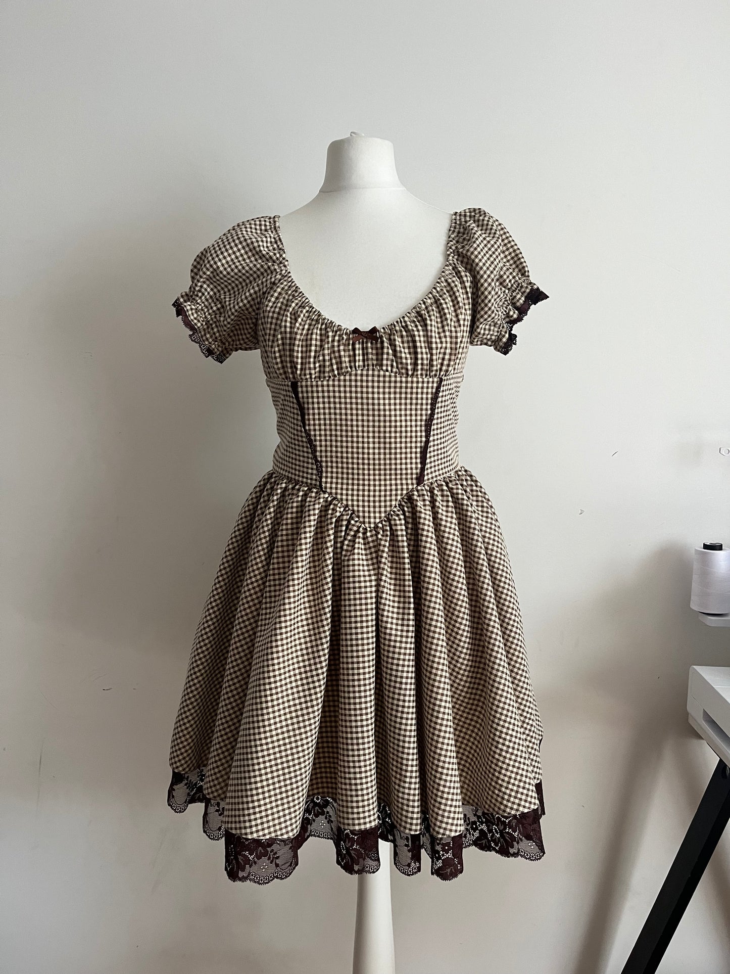 Alice Dress in Tartan Cotton [Preorder]