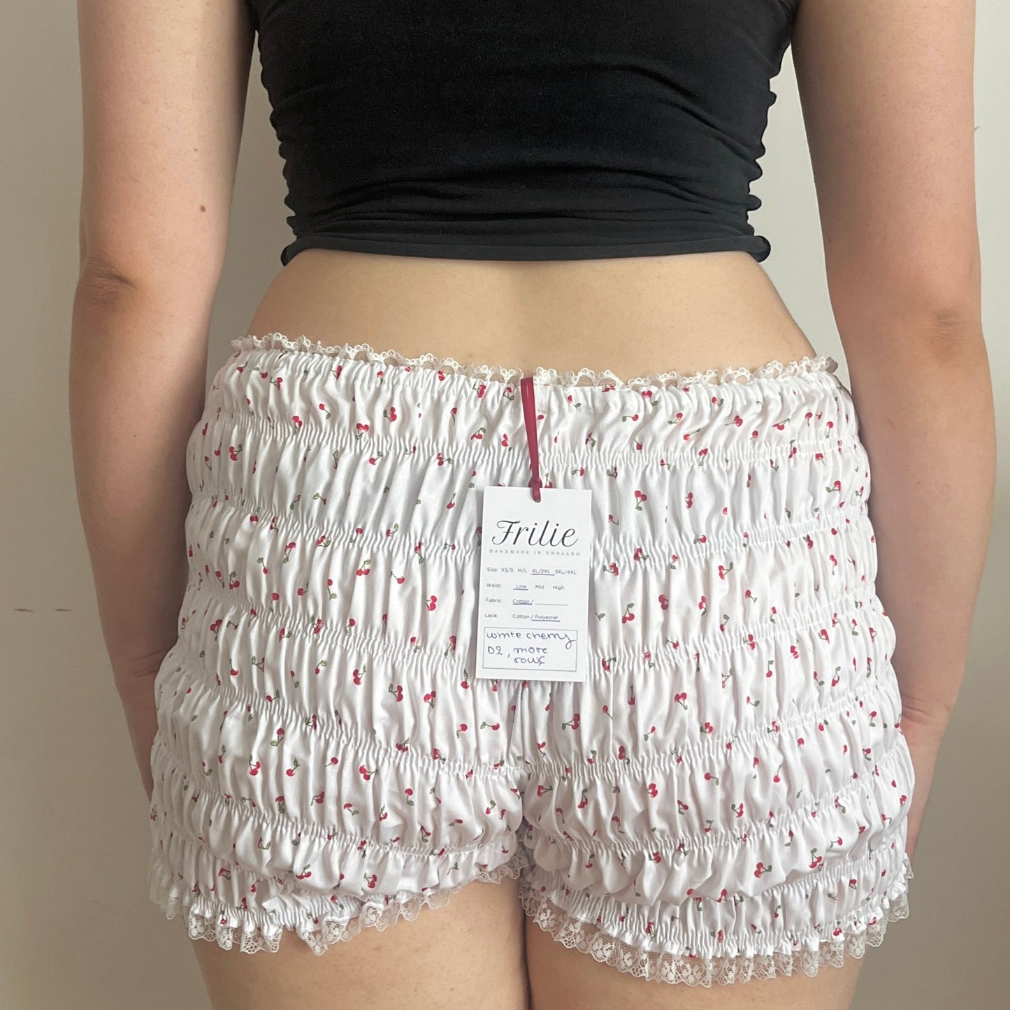 Cherry Cotton Shorts (XS to L)