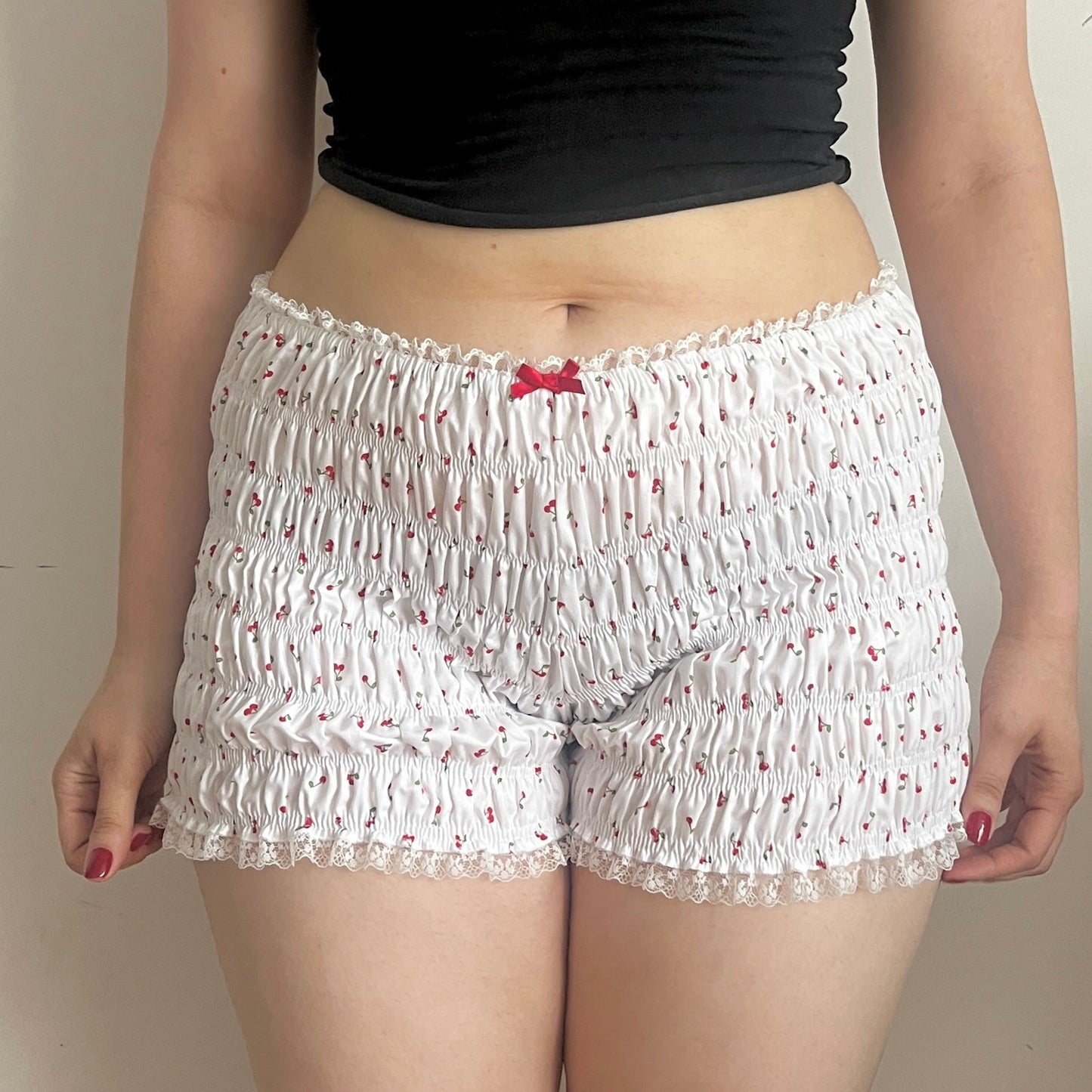 Cherry Cotton Shorts (XS to L)