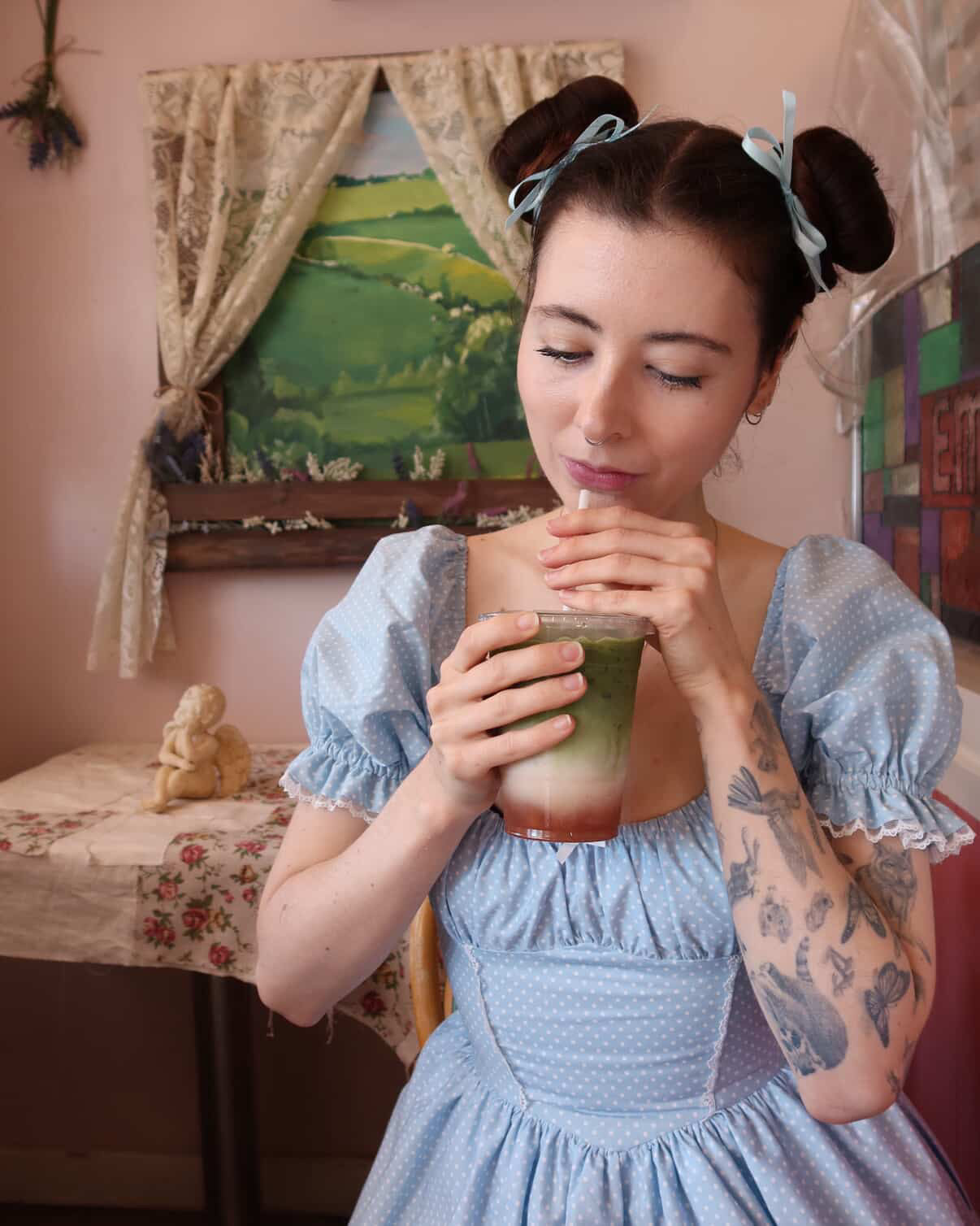 Alice Dress in Polka Dot Cotton [Preorder]