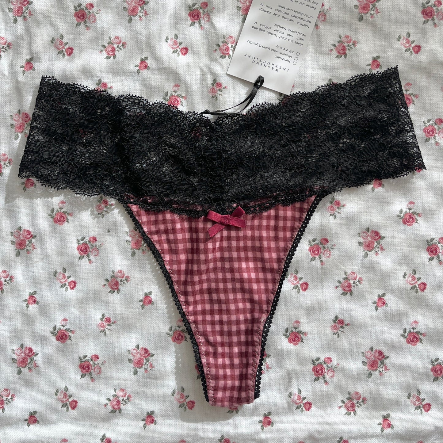 Burgundy Thong (XS to L)