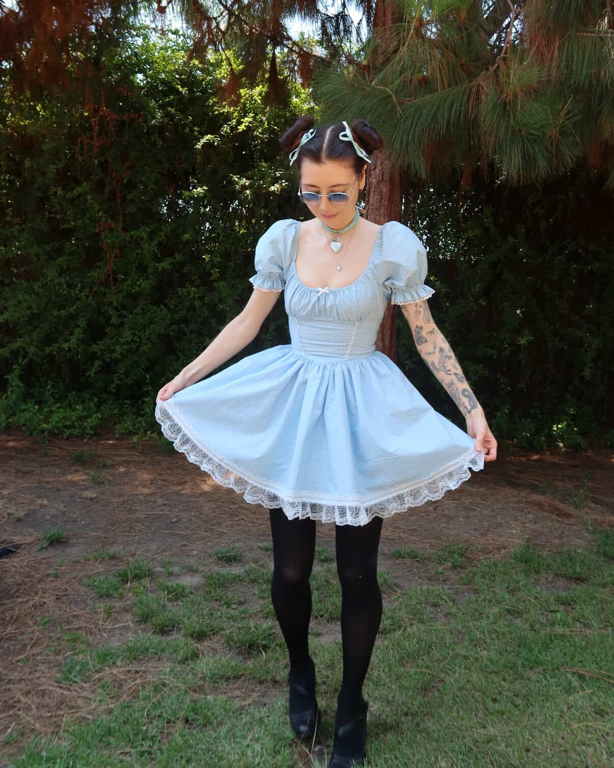 Alice Dress in Polka Dot Cotton [Preorder]