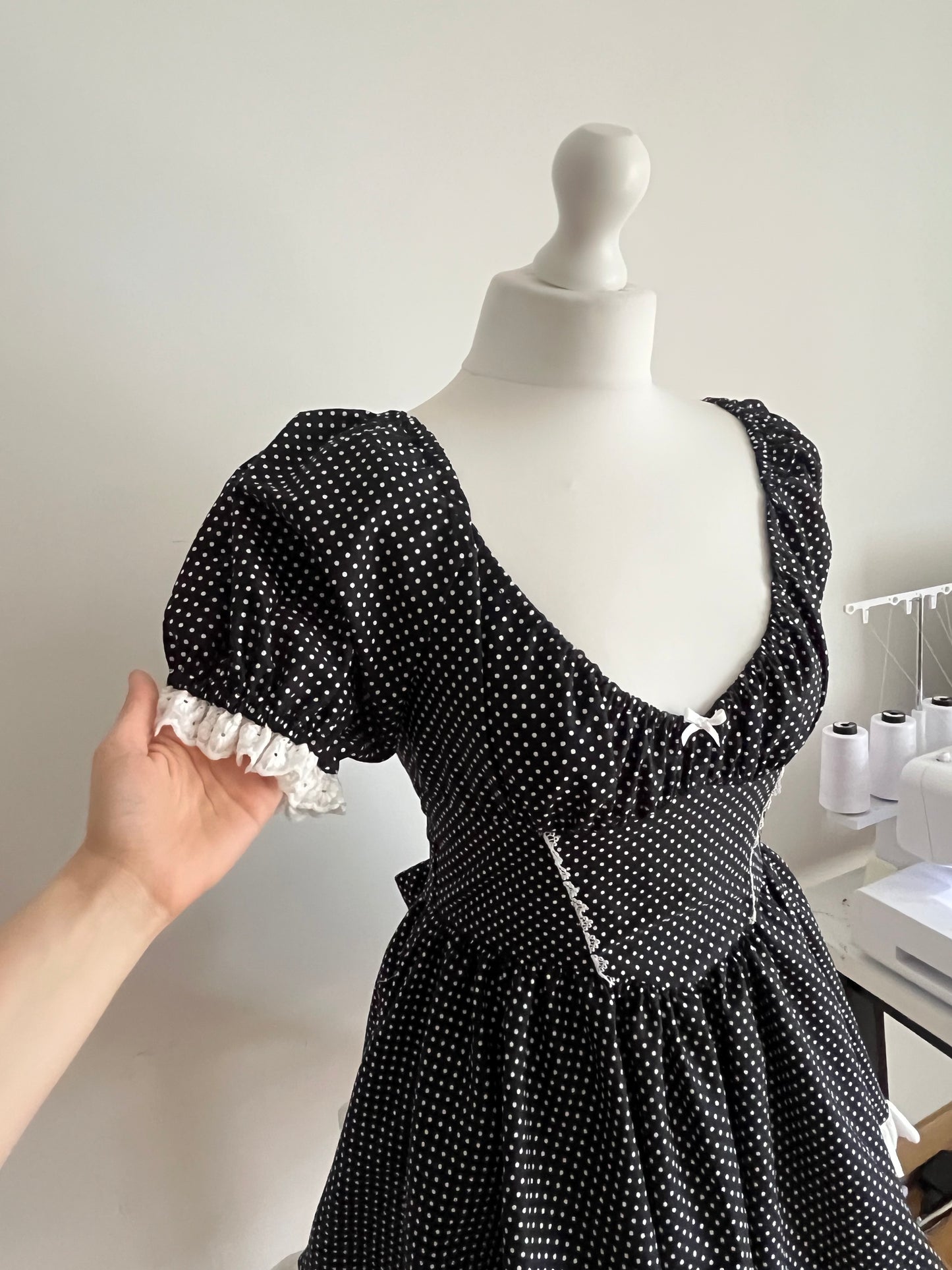 Alice Dress in Polka Dot Cotton [Preorder]