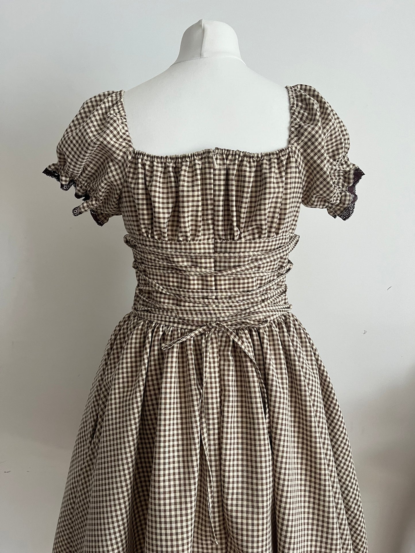 Alice Dress in Tartan Cotton [Preorder]