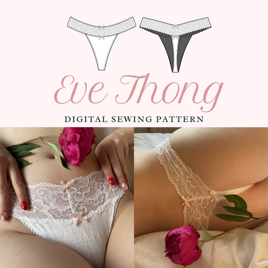 Eve Thong | Digital PDF Sewing Pattern - UK Only