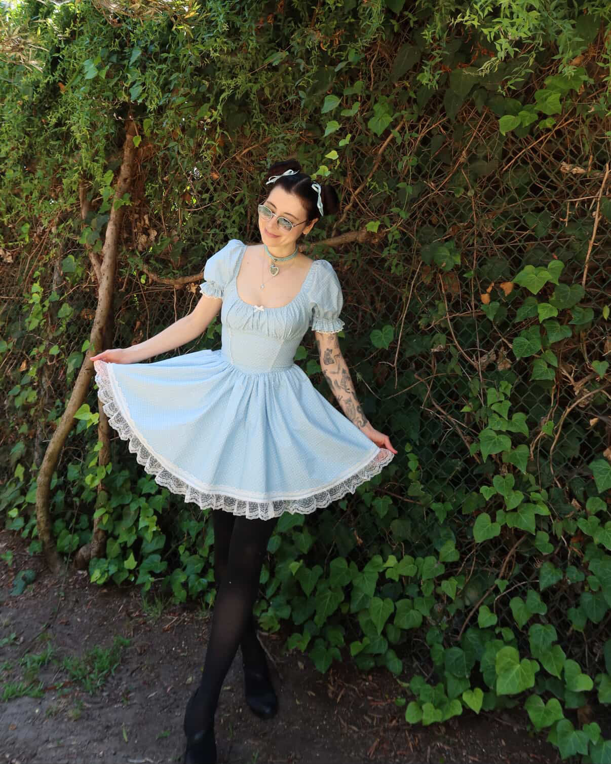 Alice Dress in Polka Dot Cotton [Preorder]