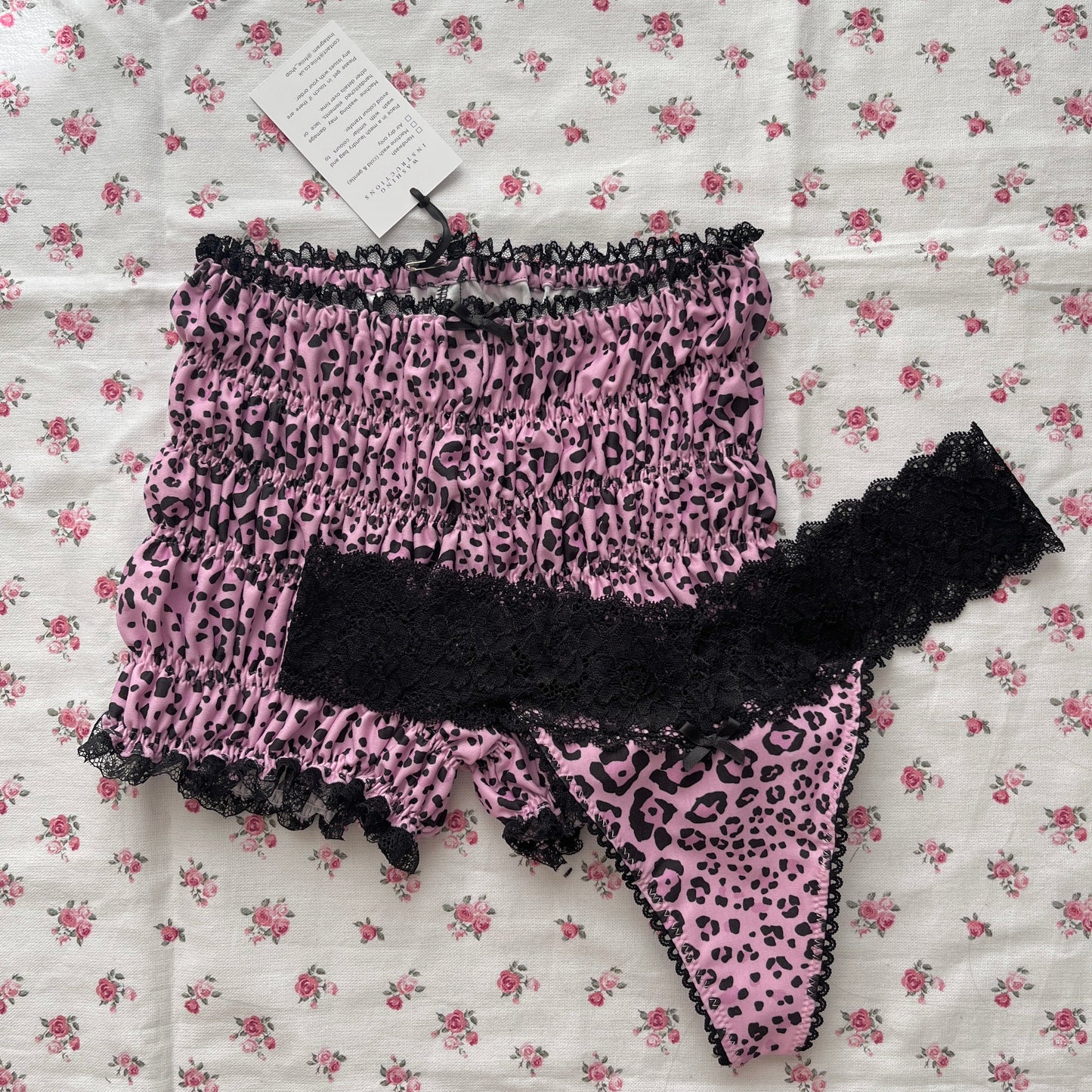 Eve Thong - Pink Leopard [Preorder]