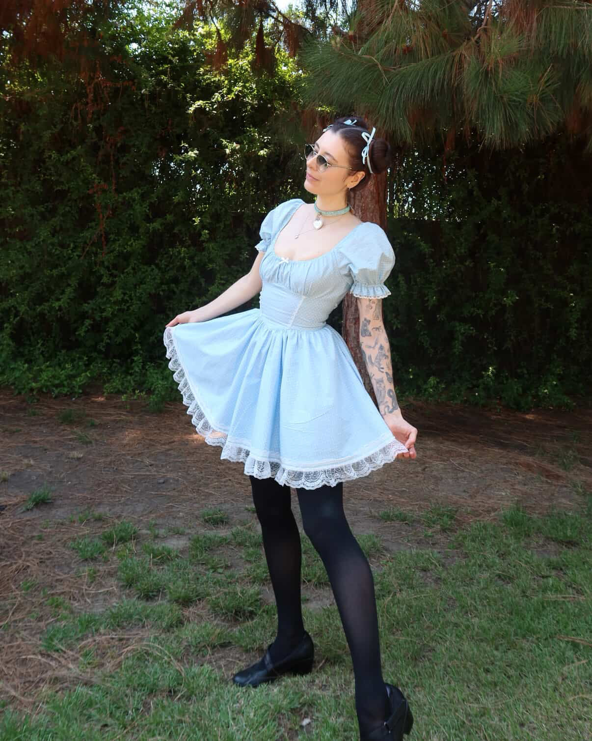 Alice Dress in Polka Dot Cotton [Preorder]