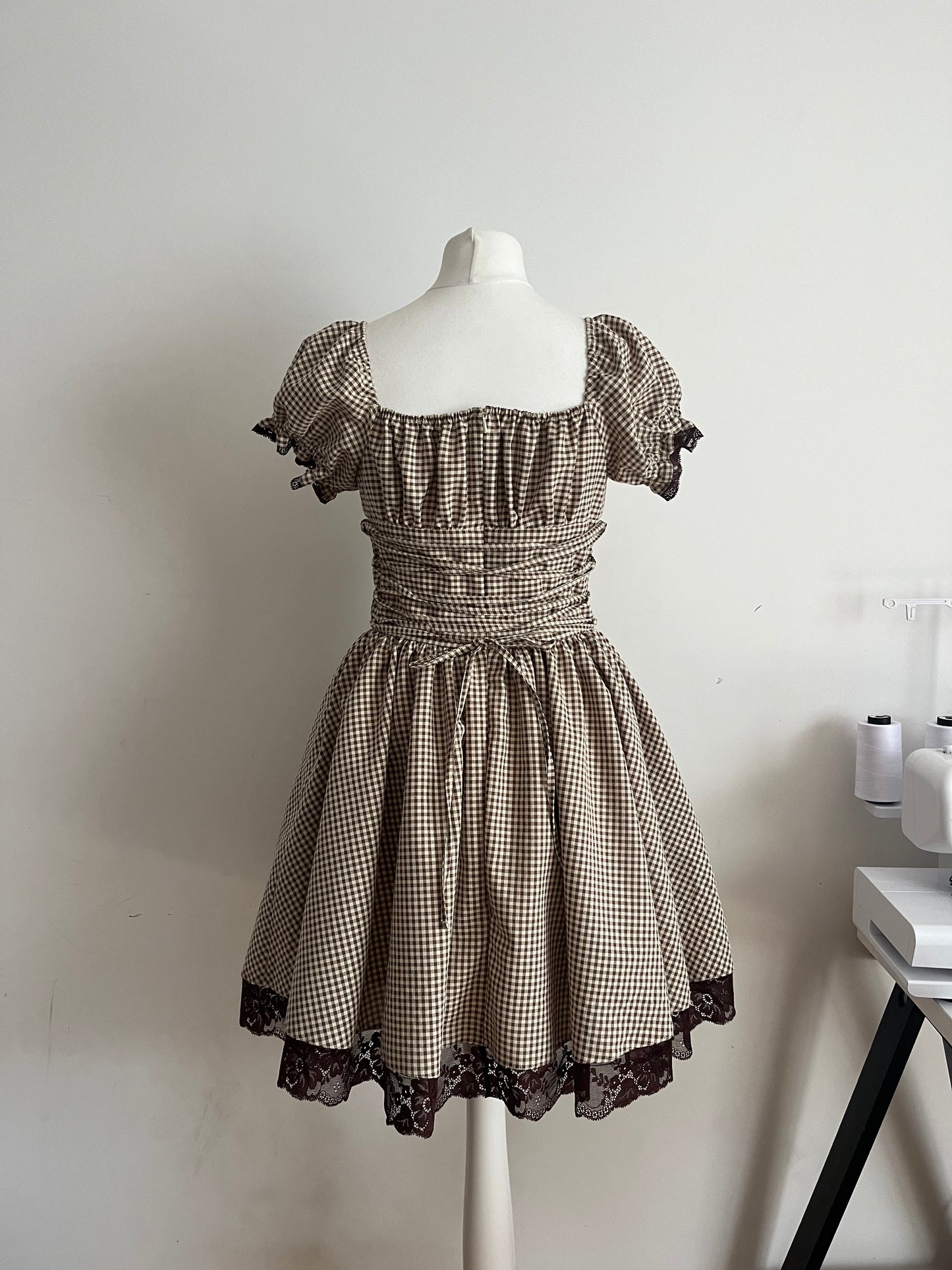 Alice Dress in Tartan Cotton [Preorder]