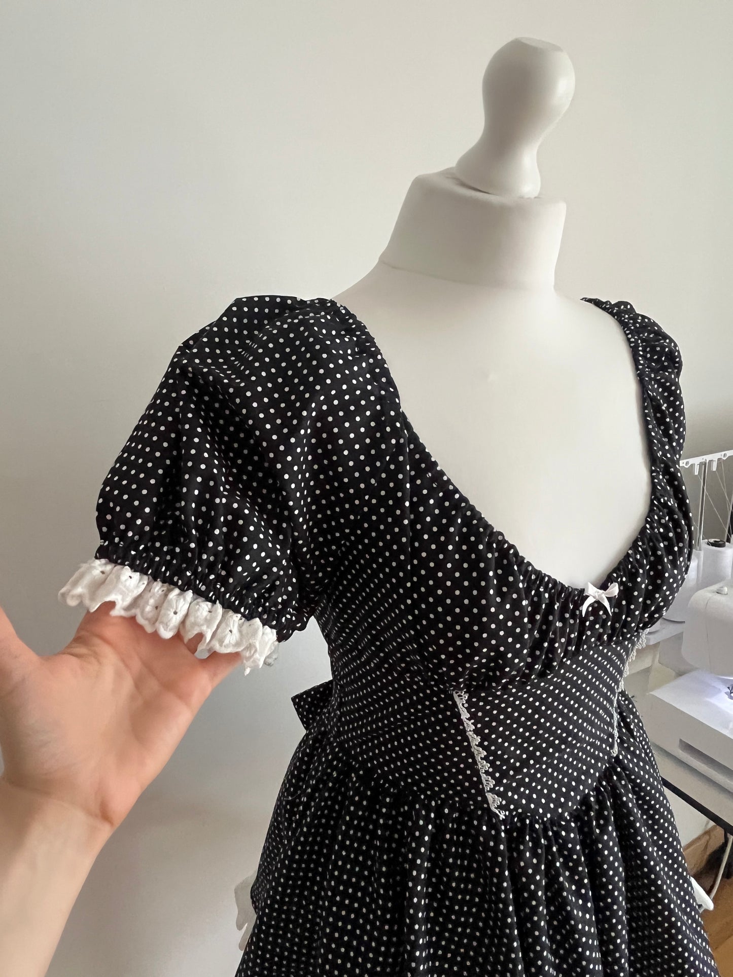 Alice Dress in Polka Dot Cotton [Preorder]