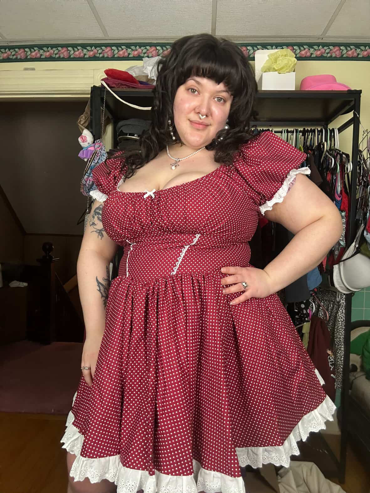 Alice Dress in Polka Dot Cotton [Preorder]