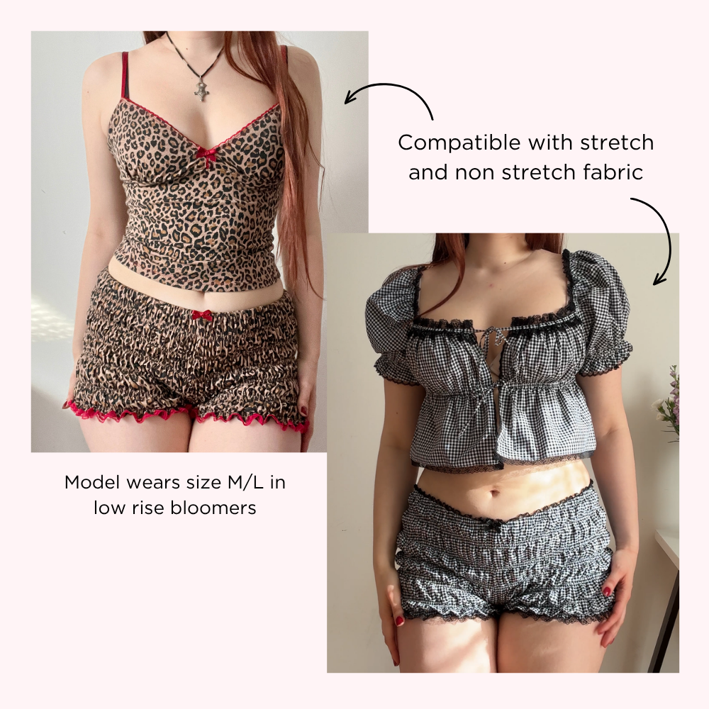 Sewing Pattern Bundle | Bloomers + Eve Thong | Digital PDF Sewing Pattern
