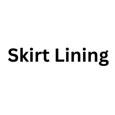 Add: Skirt Lining (read description)