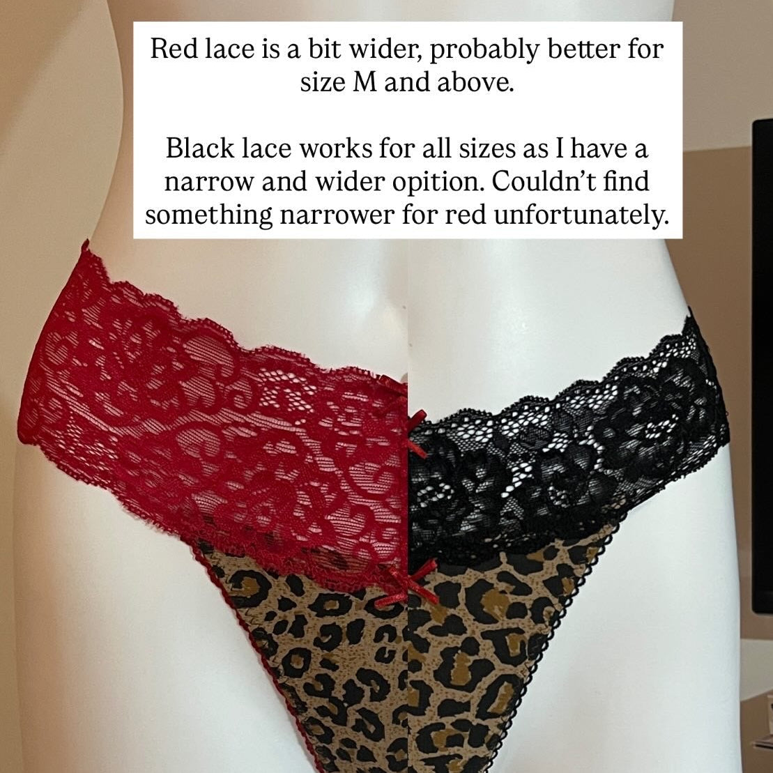 Leopard Cotton Thong [Preorder]