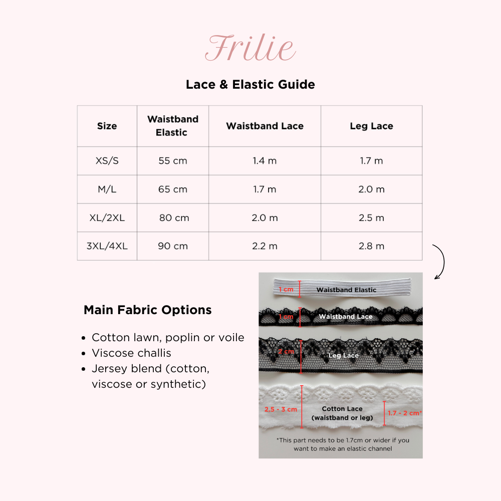 Sewing Pattern Bundle | Bloomers + Eve Thong | Digital PDF Sewing Pattern