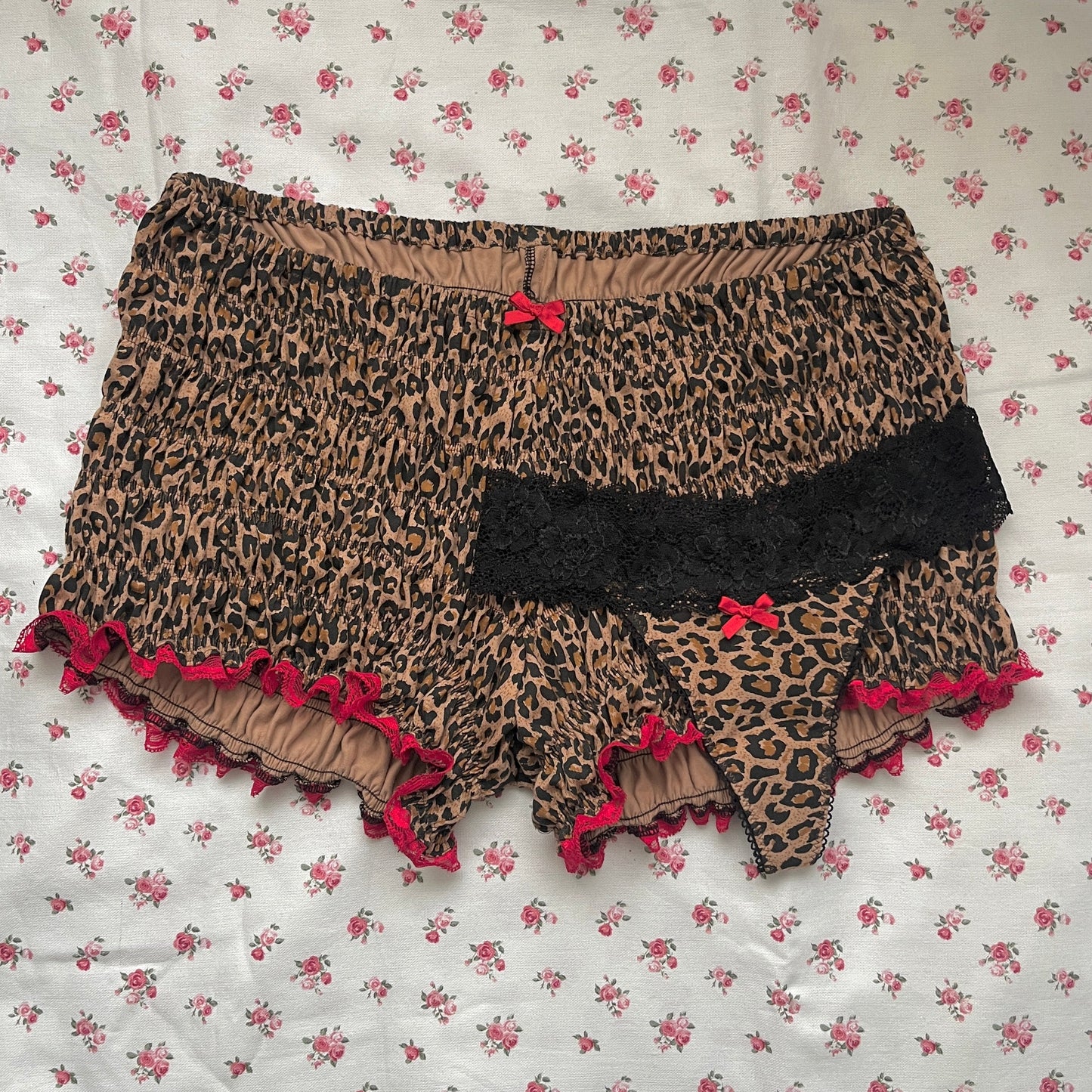 Leopard Cotton Thong [Preorder]