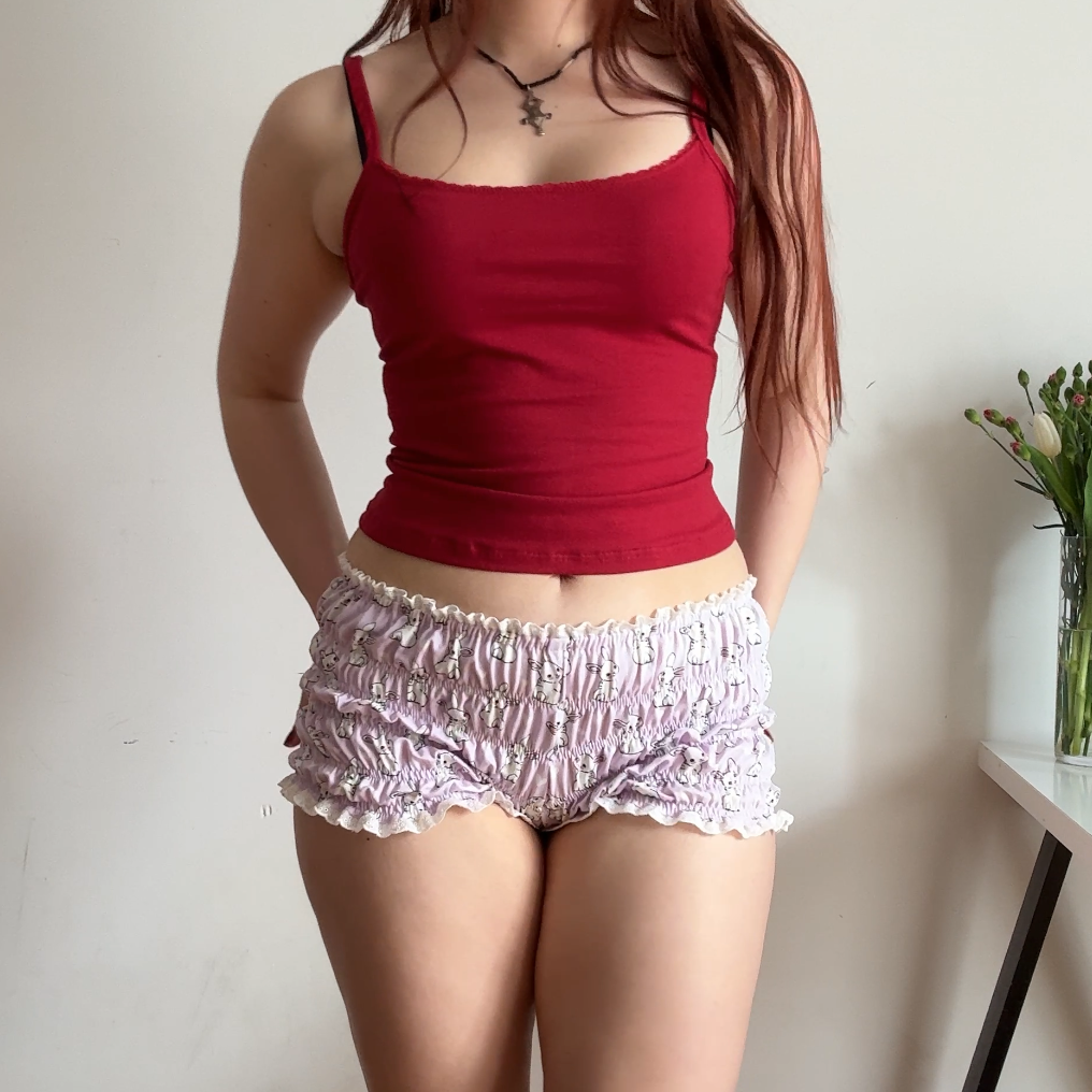 Bunny Cotton Shorts (S/M)
