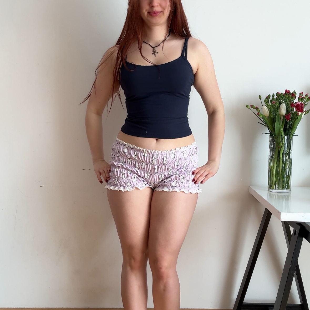 Bunny Cotton Shorts (S/M)