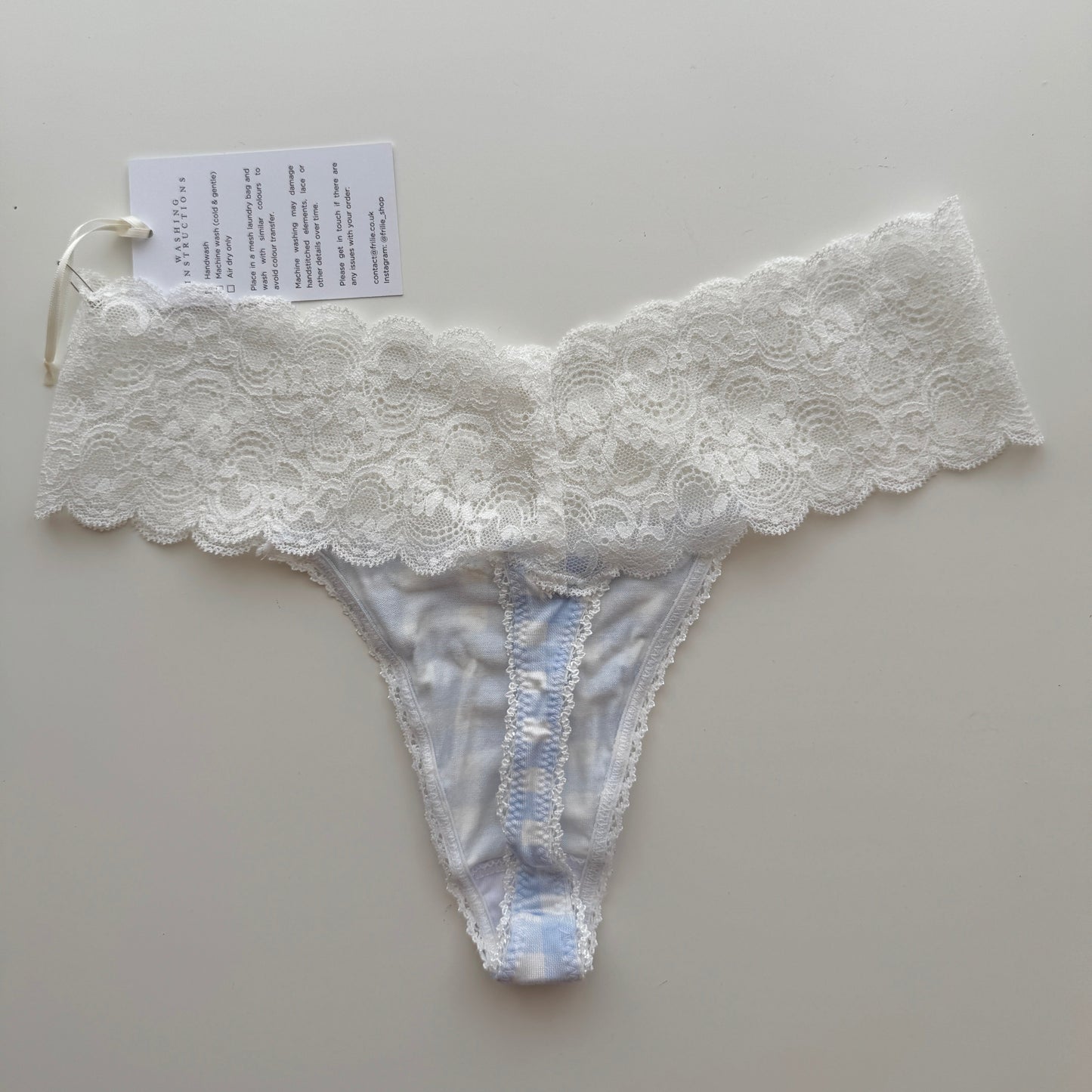 Sample - Gingham Thong (S)